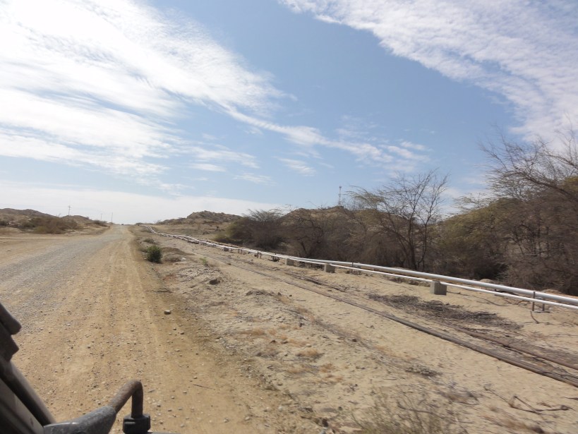After about ten minutes, the pipes begin to look the same.