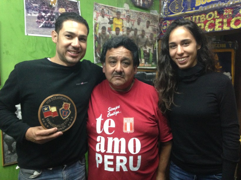 Us with the man himself! He looks solemn but I think that's just his camera face.