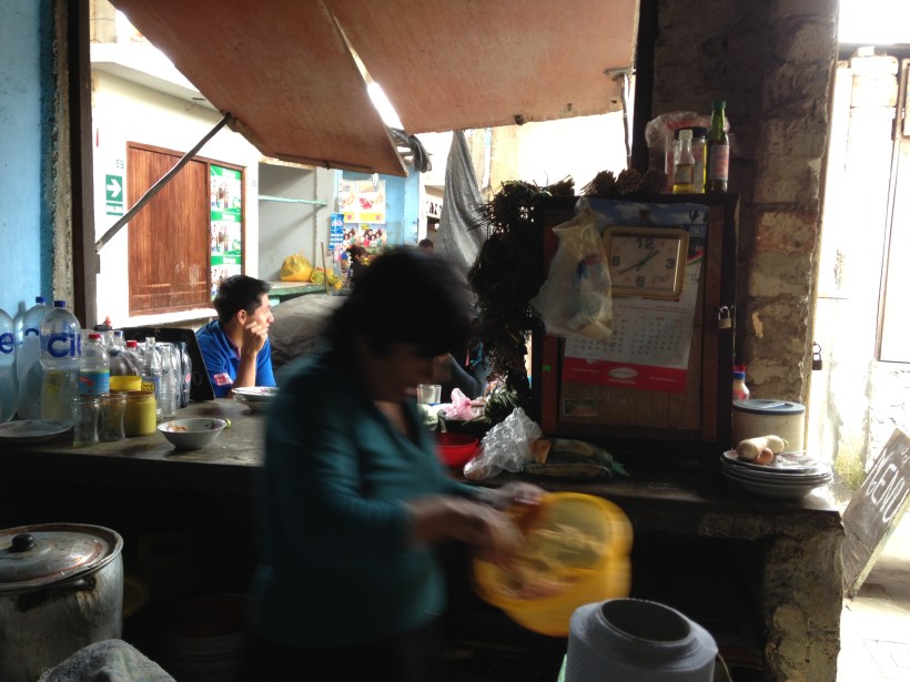 Getting a candid shot of the little lady standing still was not easy