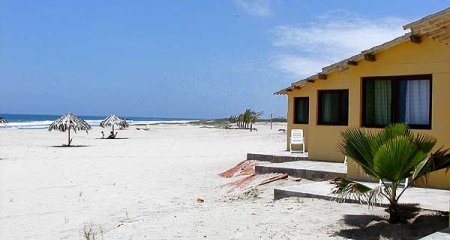 Florida Beach in Zorritos. I was tempted to jump out of the van and run to sea and hide from Rulo so we would have to stay the night.