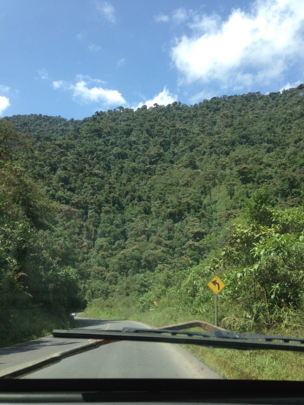 Heading to the forest after a few days in Quito